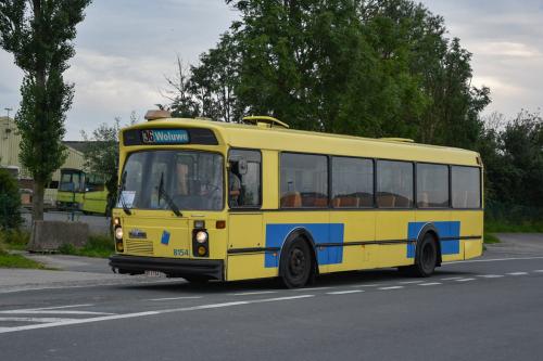 Van Hool A120 (MIVB) te Kaaskerke gedurende de Nostalbus Rally.