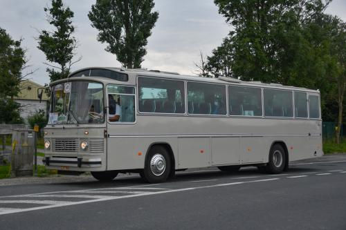 Volvo Jonckheere B58 van De Zigeuner te Kaaskerke gedurende de Nostalbus Rally.