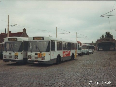 Van Hool A120 in De Panne.Foto genomen door David Slater.