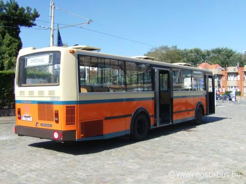 Jonckheere Transit in De Panne.Fotocollectie van Nostalbus.