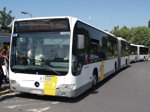 Gelede Mercedes Citaro van Mandel Cars te Koksijde.