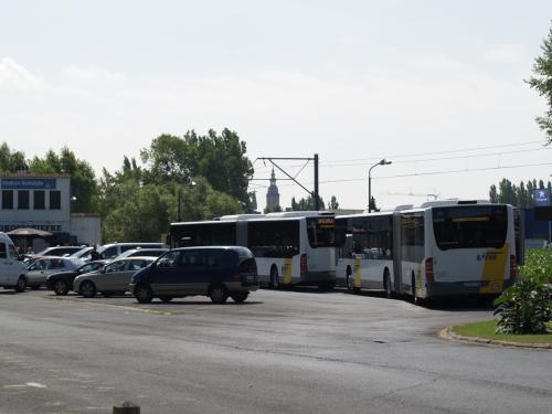 Gelede Mercedes Citaro van Mandel Cars te Koksijde.