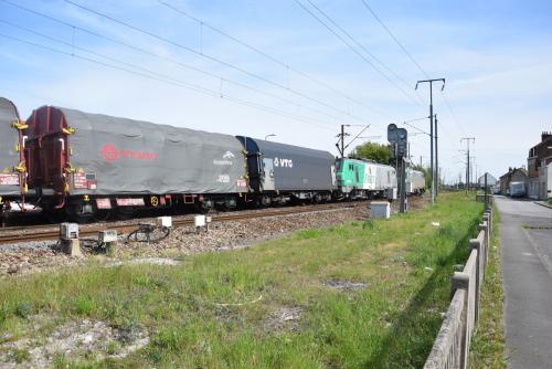 Cargotrein te Bergues