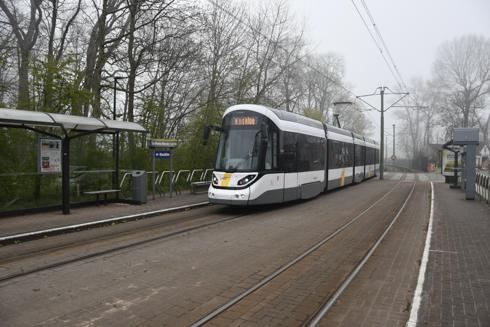 CAF (Zeelijner) tussen Adinkerke en De Panne.