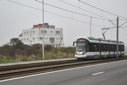 CAF (Zeelijner) aan "De Normandie" te Oostduinkerke.