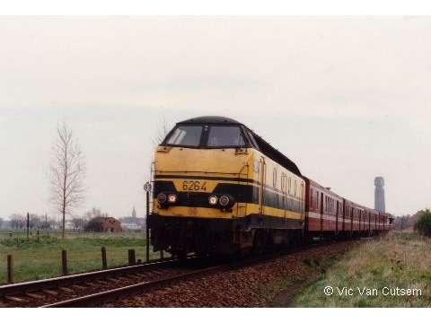 M2 rijtuigen te Diksmuide.Met dank aan Vic Van Cutsem voor deze foto!