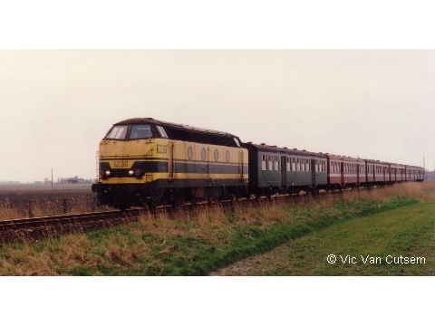 M2 rijtuigen te Diksmuide.Met dank aan Vic Van Cutsem voor deze foto!