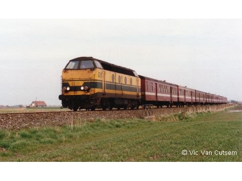 M2 rijtuigen te Diksmuide.Met dank aan Vic Van Cutsem voor deze foto!