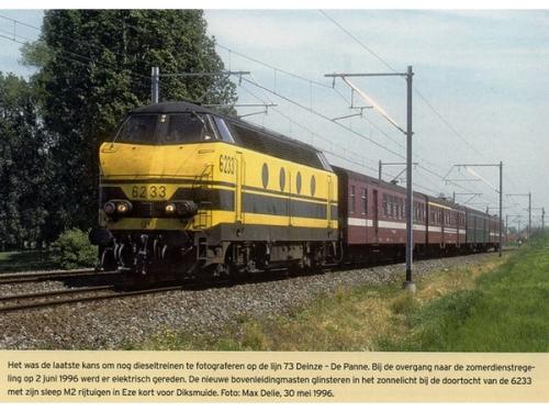 M2 rijtuigen te Diksmuide.Met dank aan Max Delie voor deze foto!