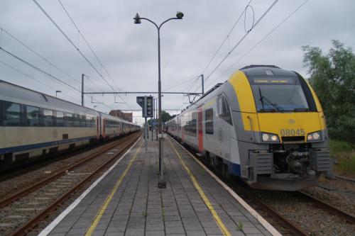 MR08 (Desiro) te Adinkerke/De Panne.