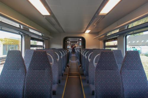 Interieur van MR08 (Desiro).