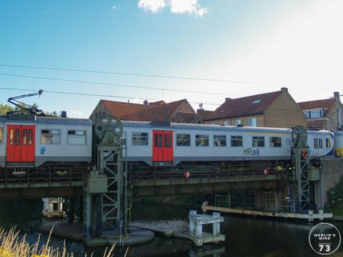 Klassiek motorstel in CityRail uitvoering te Veurne.