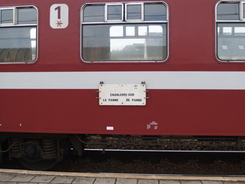 MS75 in bordeaux kleuren te Adinkerke/De Panne.